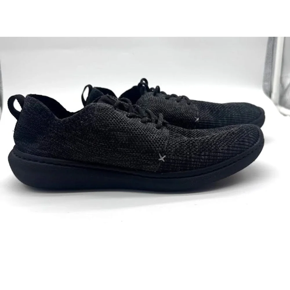 Clarks Step Urban Mix Shoes Sneakers Black Combi Collection Mens Size 8.5 M‎ US